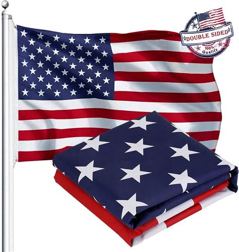 american flag heavy duty|strong high wind american flags.